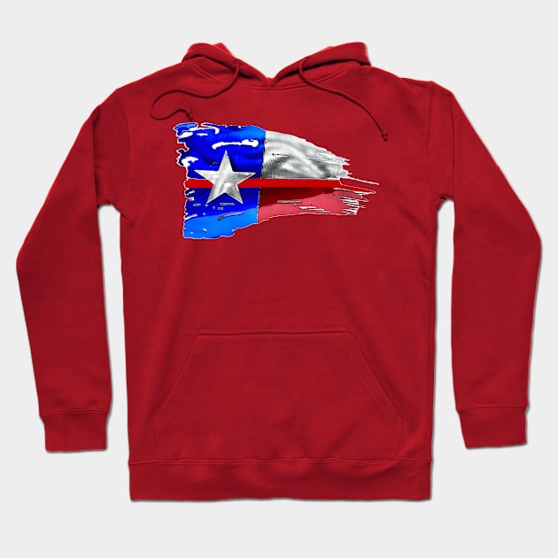 Texas State Flag Hoodie by Rogue Clone